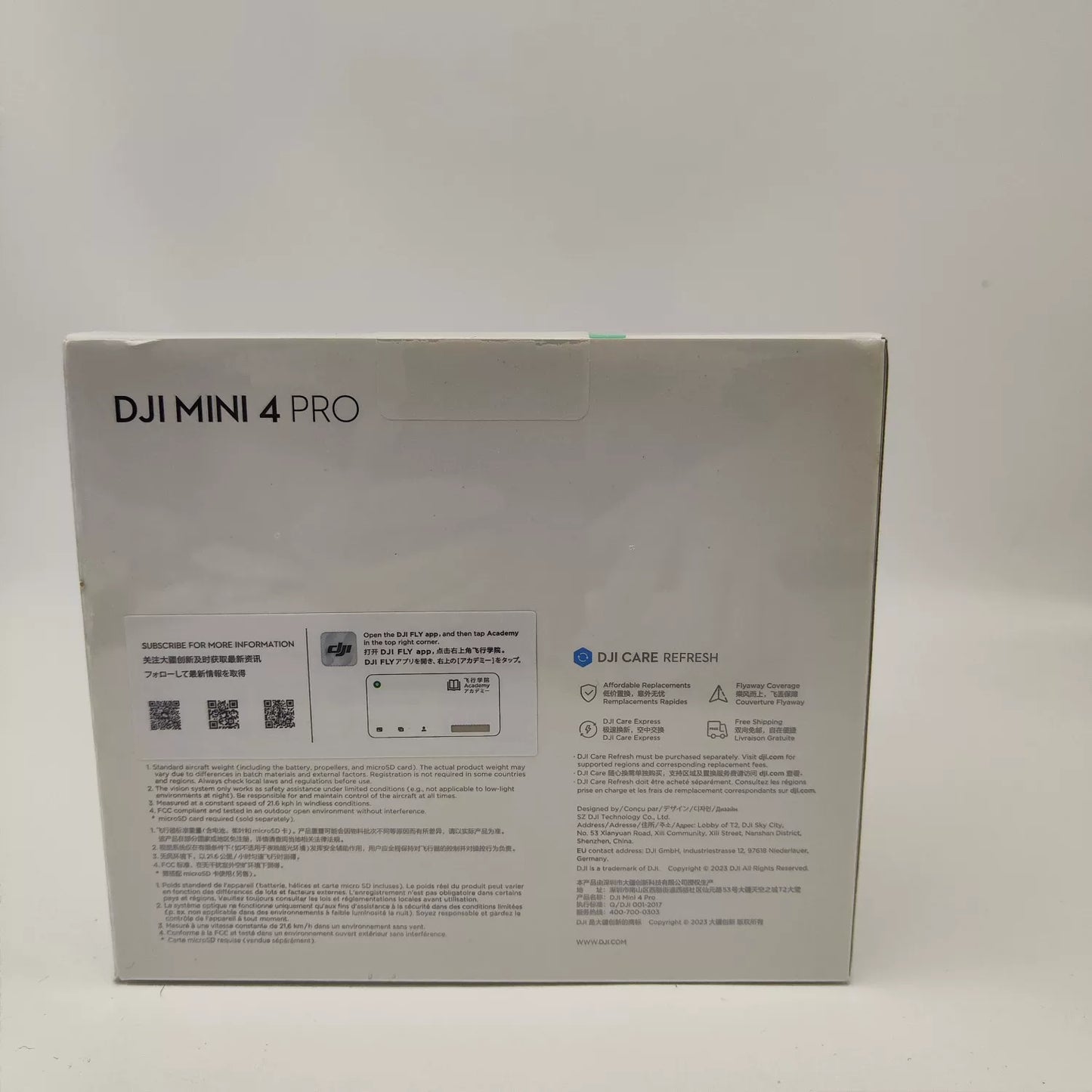 Brand New DJI mini4pro with Screen Fly More Combo