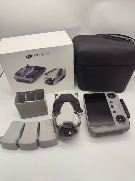 99% New (Mint) DJI mini4pro with Screen, Extended Battery Fly More Combo