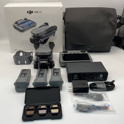 DJI Air 3S Fly More Combo with Screen Remote - Like New (99%)