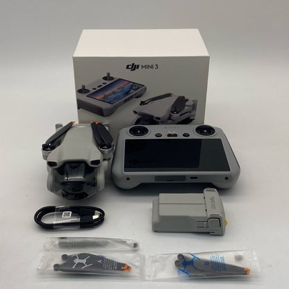 DJI Mini 3 with Screen Remote Controller - Excellent (95% New)