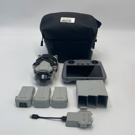 DJI Mini 4 Pro with Screen Remote Fly More Combo and Module - Excellent (95% New)