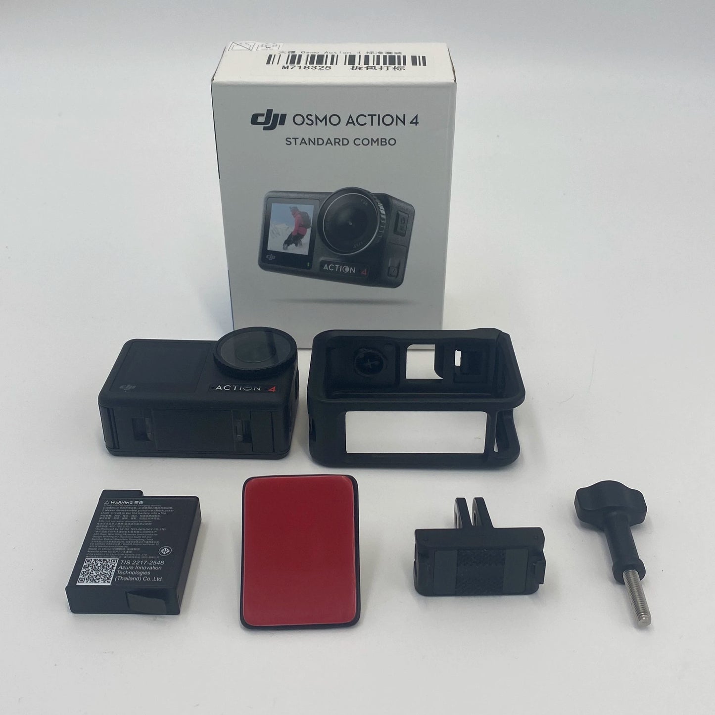 DJI Osmo Action 4 Standard Kit with Care Refresh - Like New (99%)
