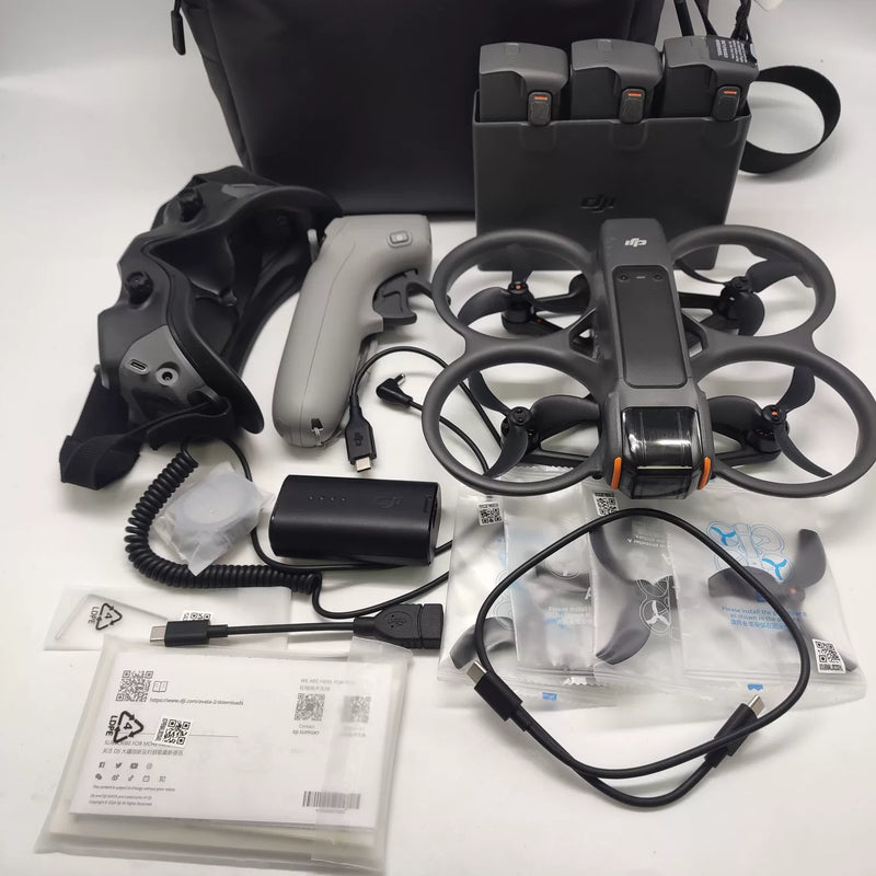 95% New (Like New) DJI Avata 2 Advanced Fly More Combo with DJI Care Refresh