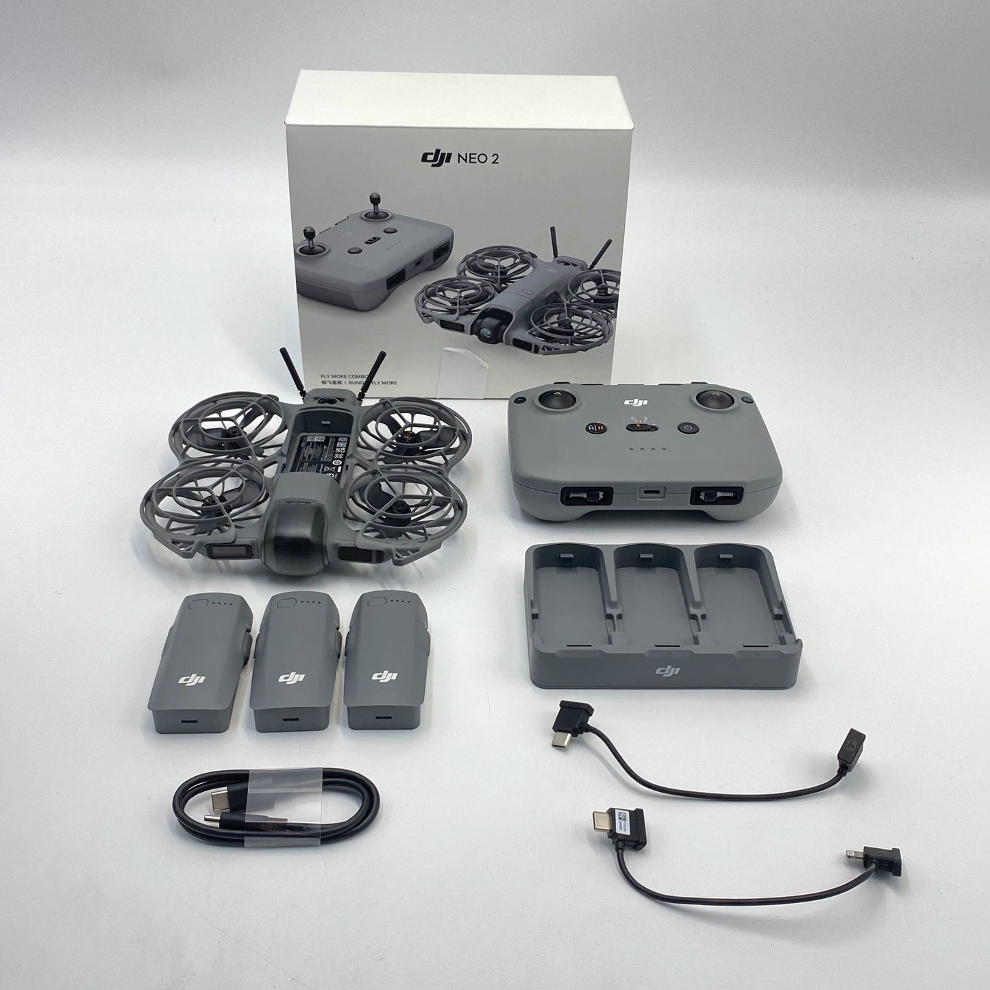 DJI Neo 2 Fly More Combo with Care Refresh - Very Good (90% New)