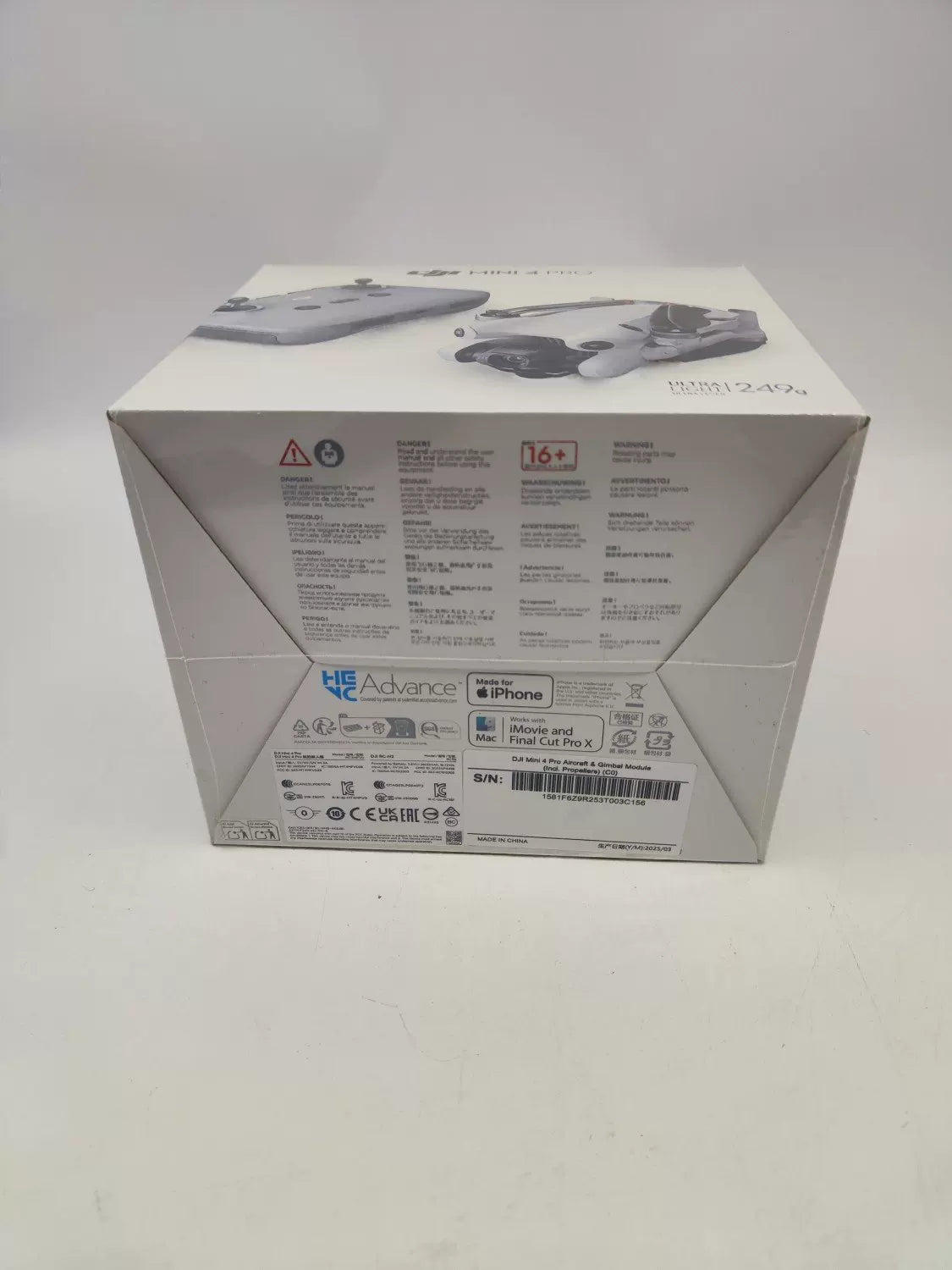 Brand New DJI mini4pro with Screen Fly More Combo with DJI Care Refresh
