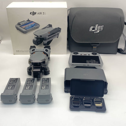 DJI Air 3S Fly More Combo with Screen Remote Module and Care Refresh - Excellent (95% New)
