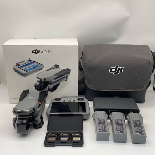 DJI Air 3S Fly More Combo with Care Refresh + 4G Module (Screen Remote) - Excellent (95% New)