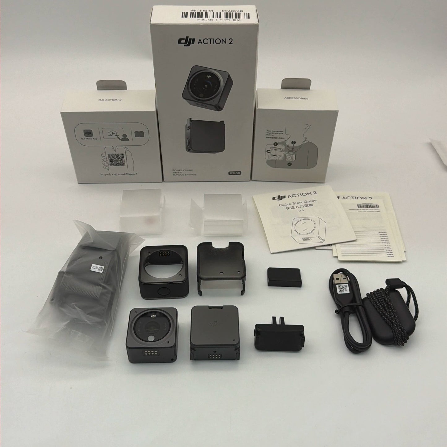 DJI Action 2 Power Combo 128GB - Excellent (95% New)