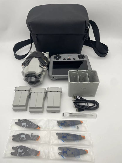 95% New (Like New) DJI Mini 4 pro with Screen, Extended Battery Fly More Combo with 2-Year