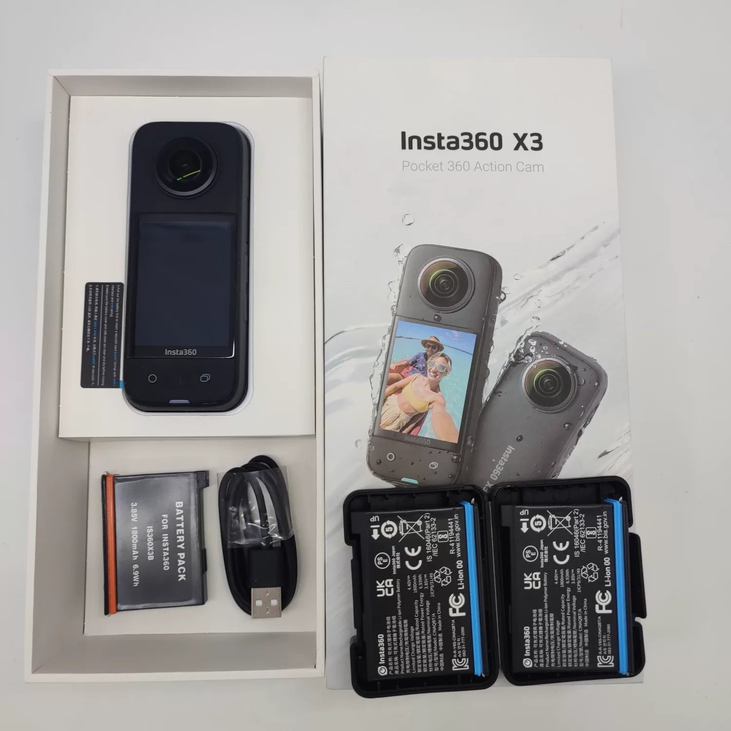 99% New (Mint) Insta360 X3 Triple Battery
