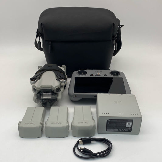 DJI Mini 4 Pro with Screen Remote Fly More Combo - Excellent (95% New)
