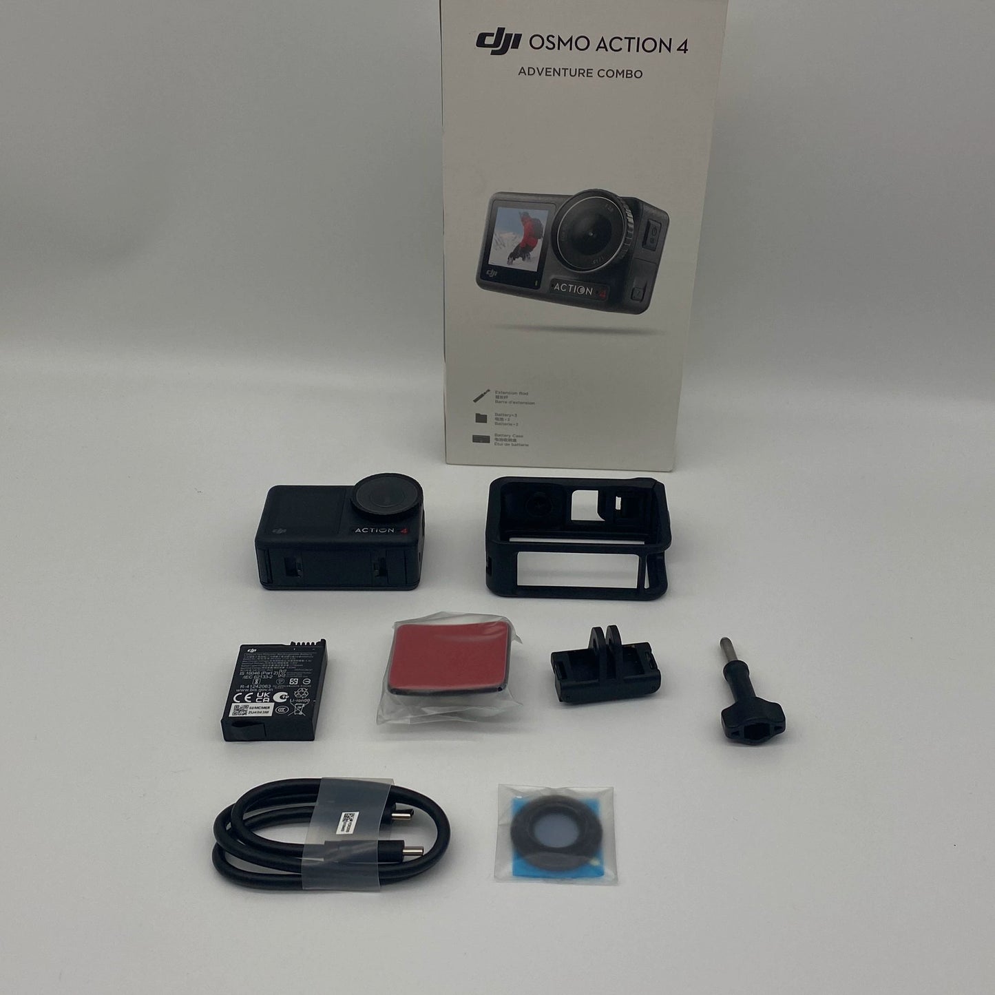 DJI Osmo Action 4 Standard Kit with Care Refresh - Excellent (95% New)