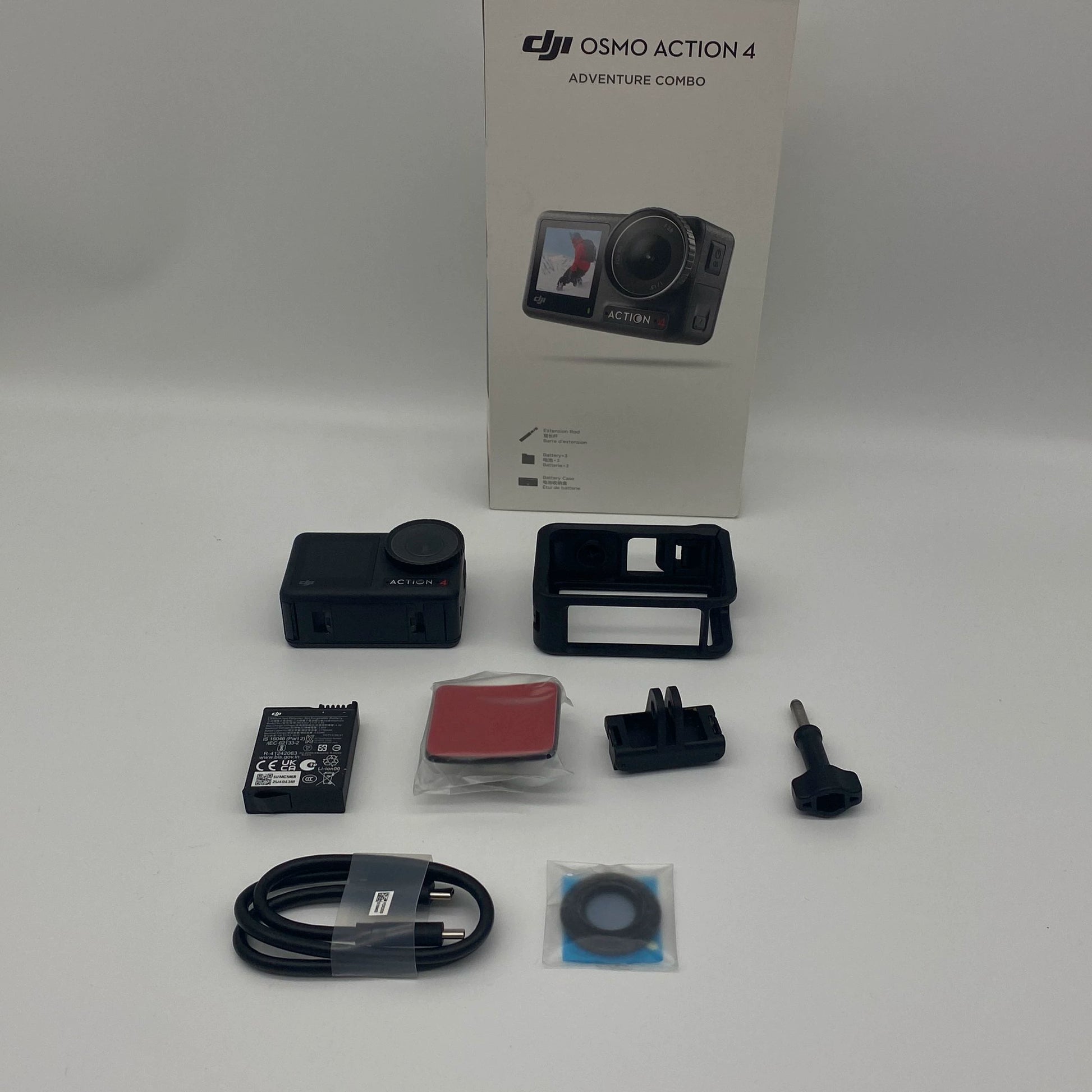 DJI Osmo Action 4 Standard Kit with Care Refresh - Excellent (95% New)