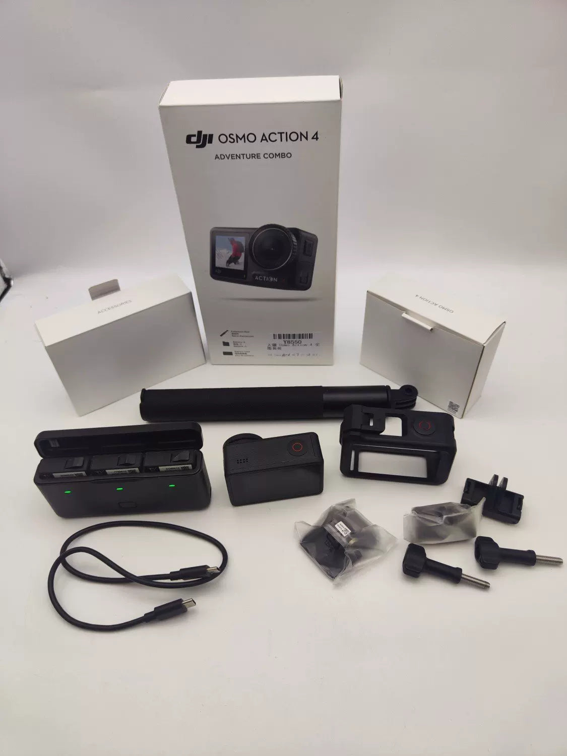 95% New (Like New) DJI Action4 All-in-1 Combo with DJI Care Refresh