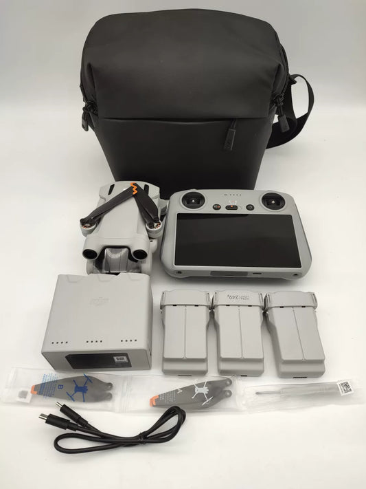 99% New (Mint) DJI Mini3pro with Screen, Extended Battery Fly More Combo