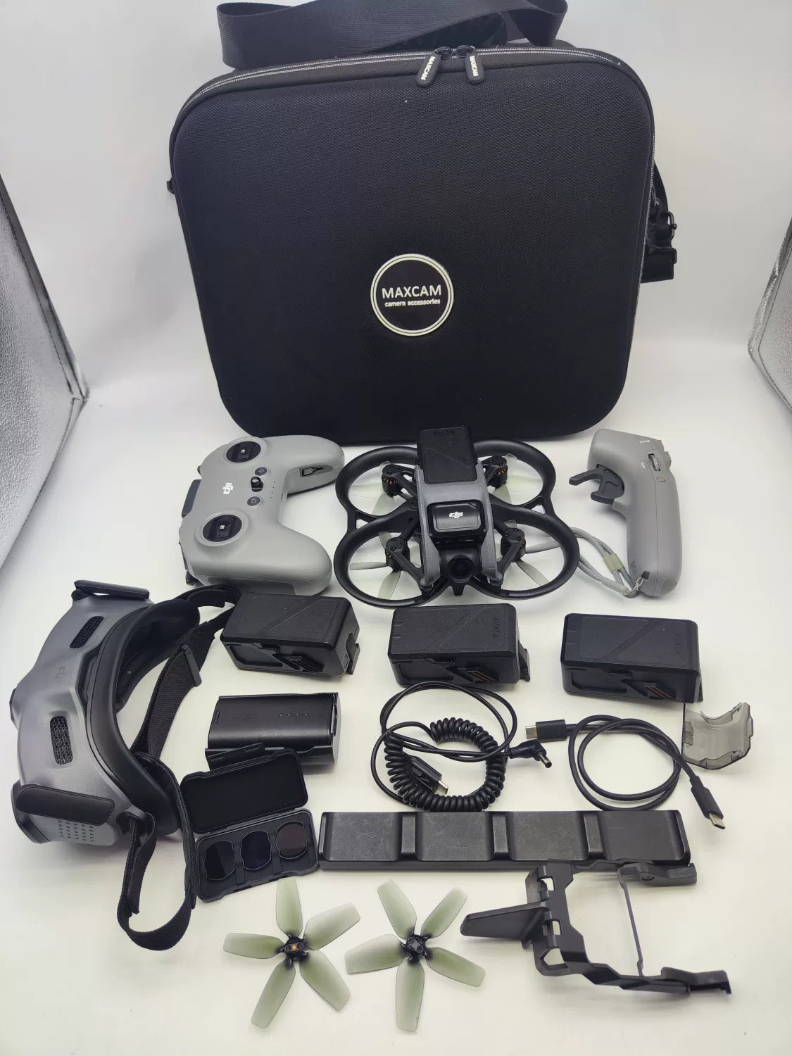 95% New (Like New) DJI avata New Advanced Fly More Combo with DJI Care Refresh fpv2 Remote Controller
