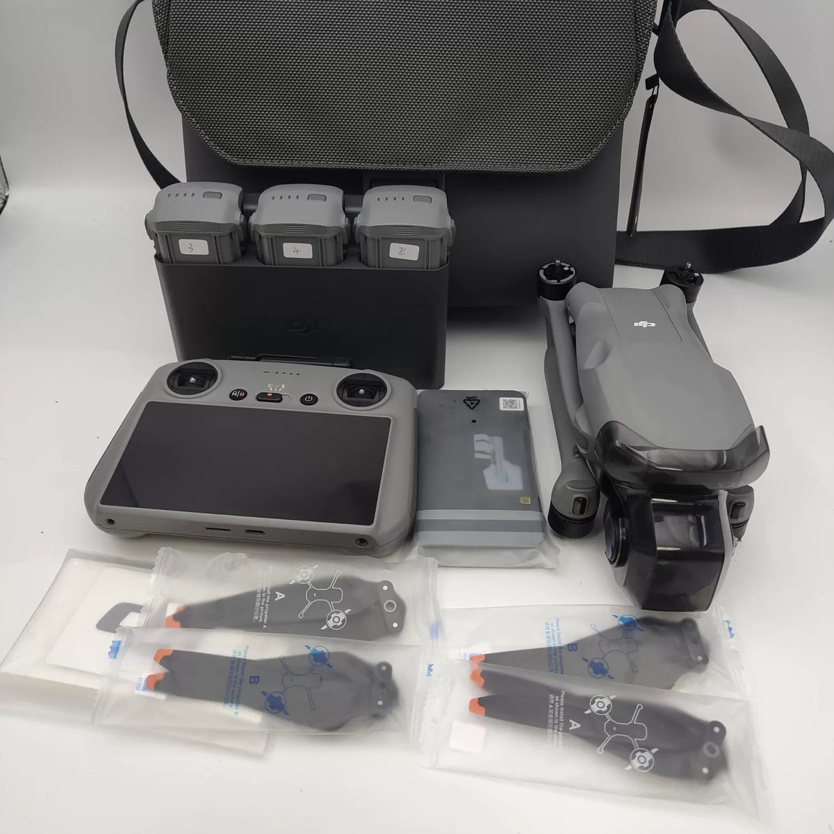 99% New (Mint) DJI AIR 3S with Screen Fly More Combo with DJI Care Refresh