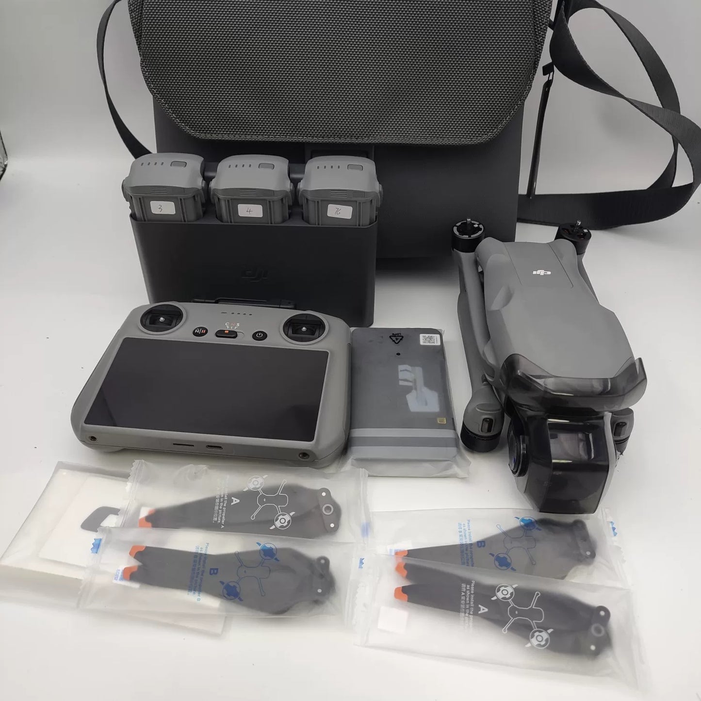 99% New (Mint) DJI AIR 3S with Screen Fly More Combo with DJI Care Refresh
