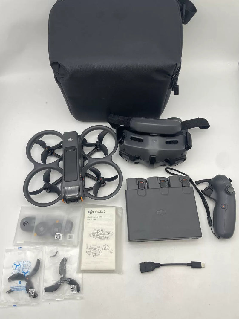 95% New (Like New) DJI Avata 2 Fly More Combo with DJI Care Refresh