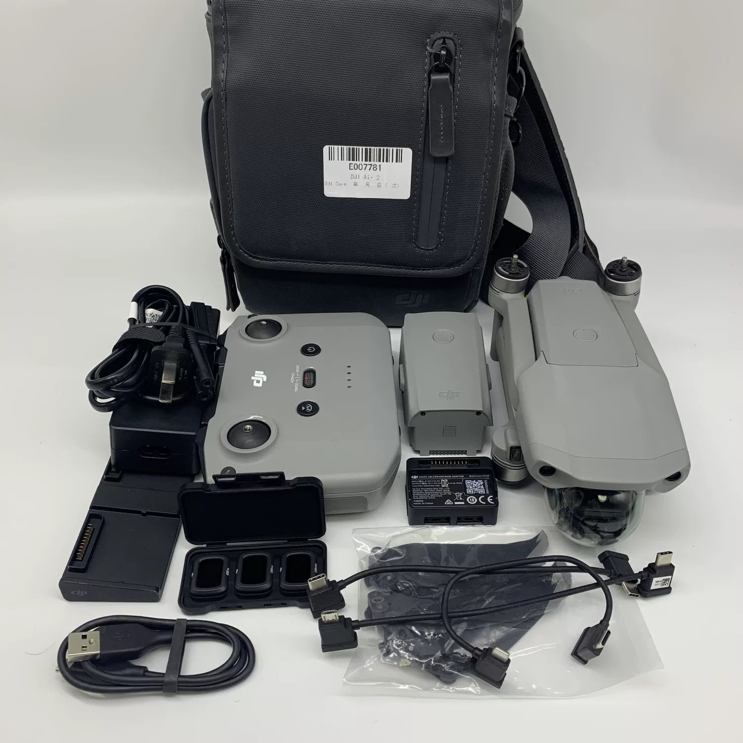 95% New (Like New) DJI Air 2 Fly More Combo Dual Battery