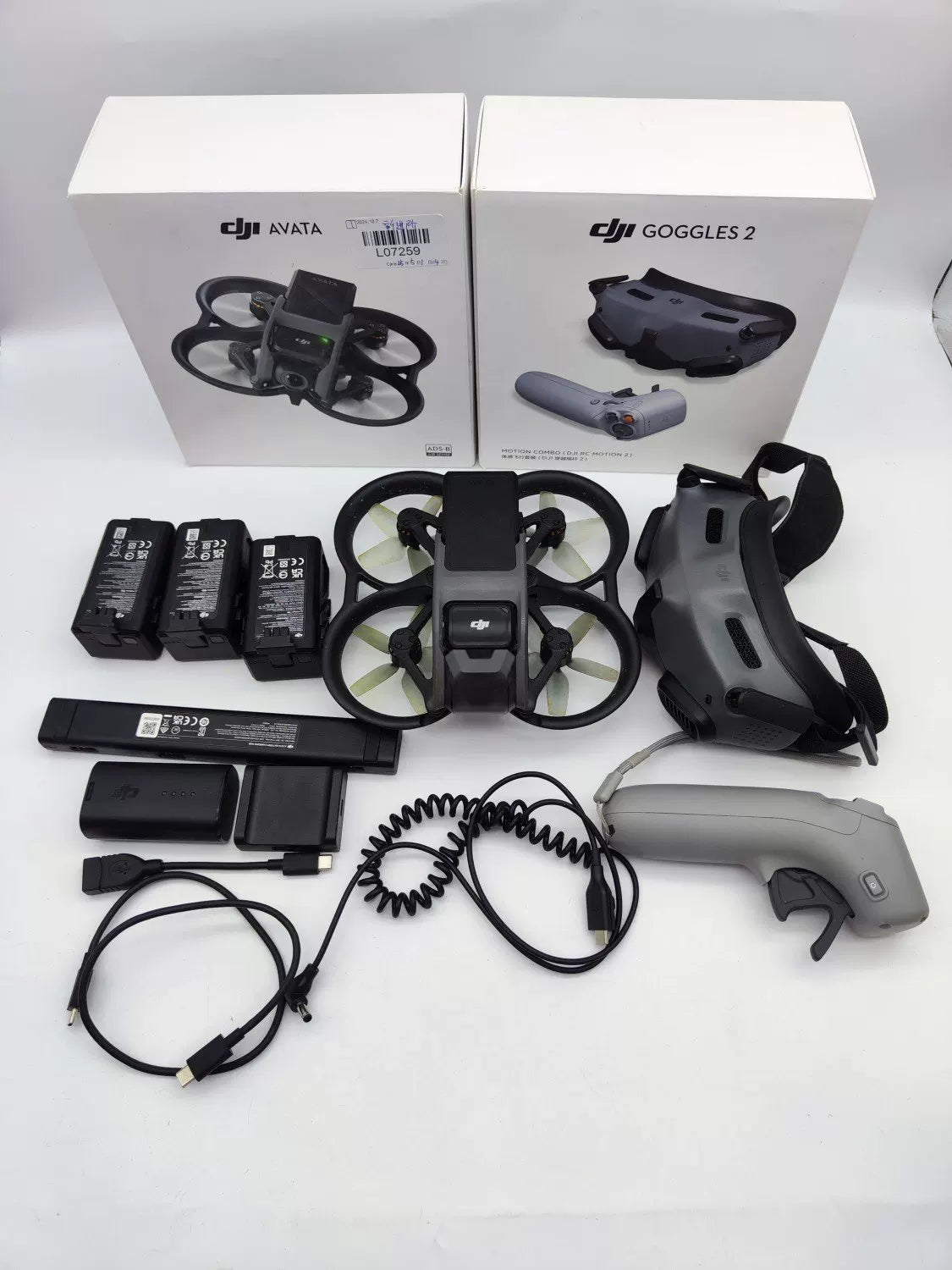 DJI Avata New Advanced Fly More Combo Quad Battery with DJI Care Refresh