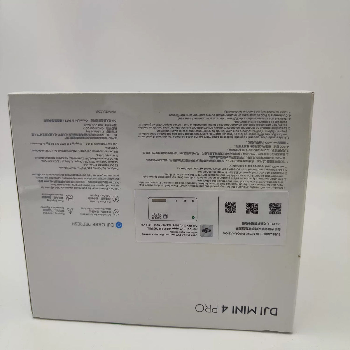 Brand New DJI mini4pro with Screen Fly More Combo