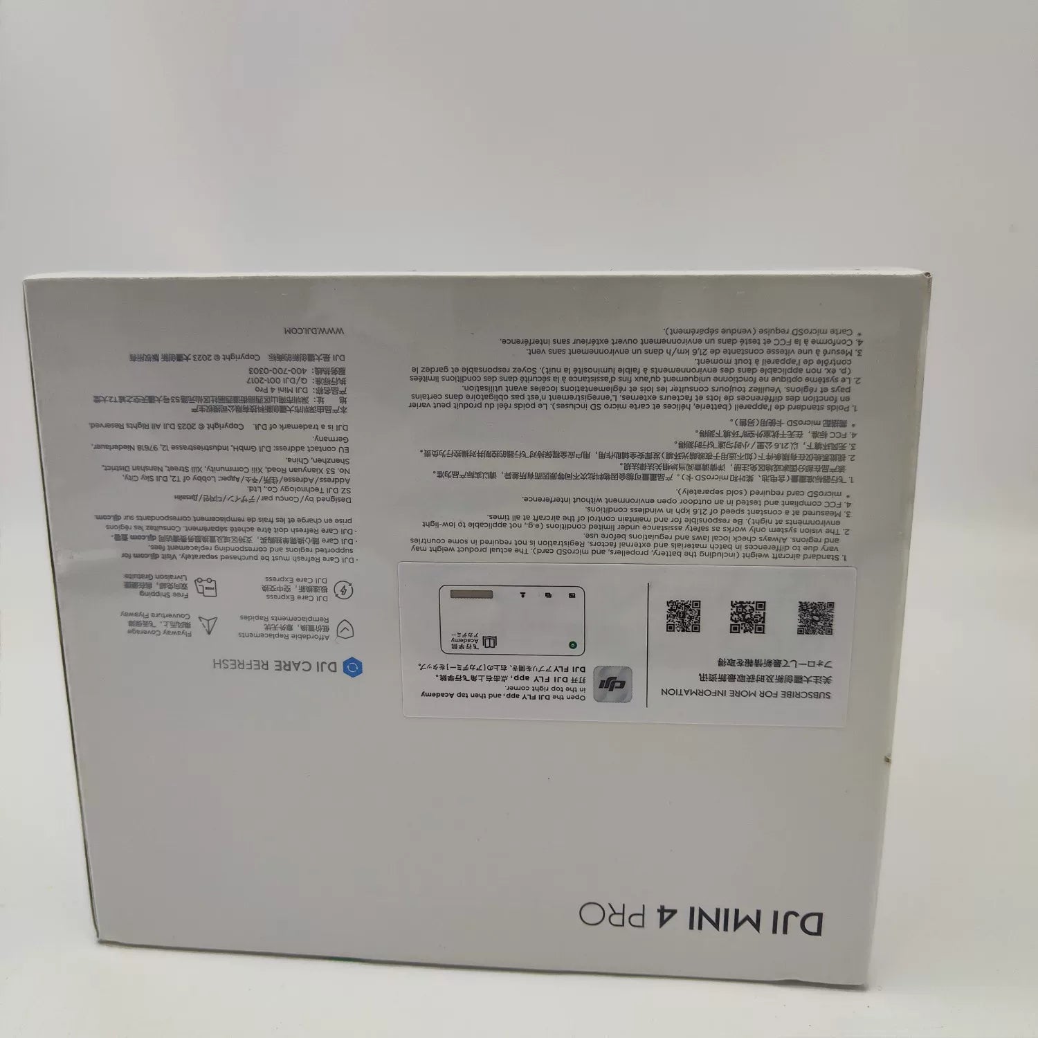Brand New DJI mini4pro with Screen Fly More Combo