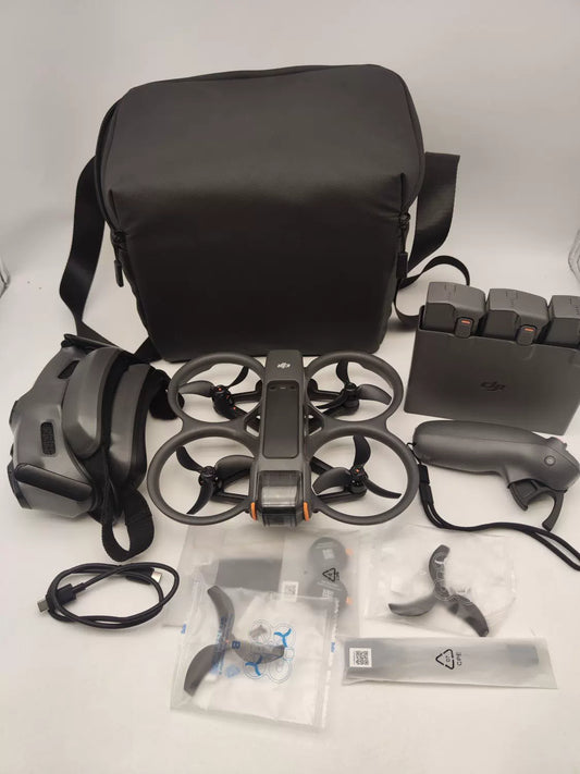 90% New (Excellent) DJI avata 2 Fly More Combo with 2-Year DJI Care Refresh