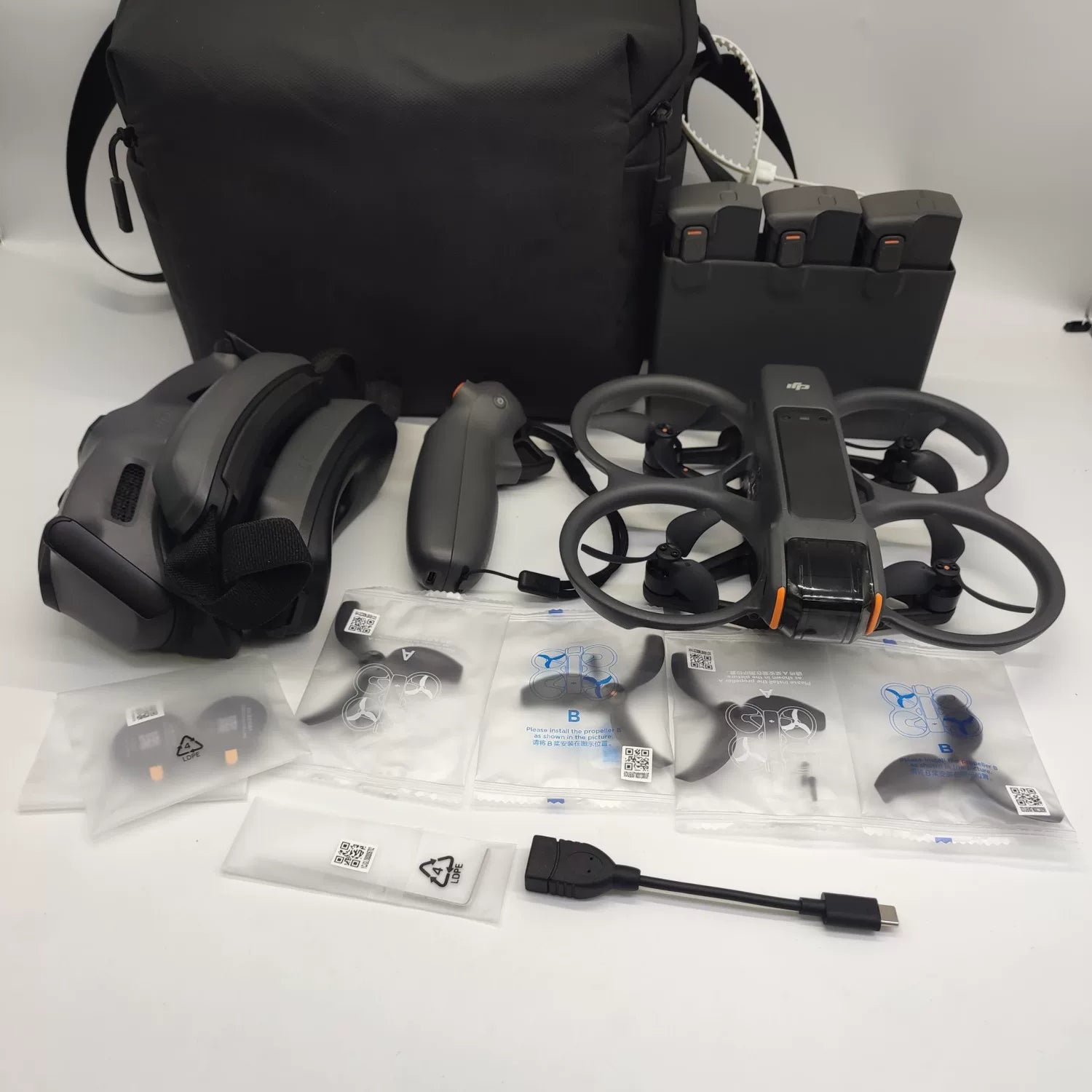 95% New (Like New) DJI Avata 2 Fly More Combo with DJI Care Refresh