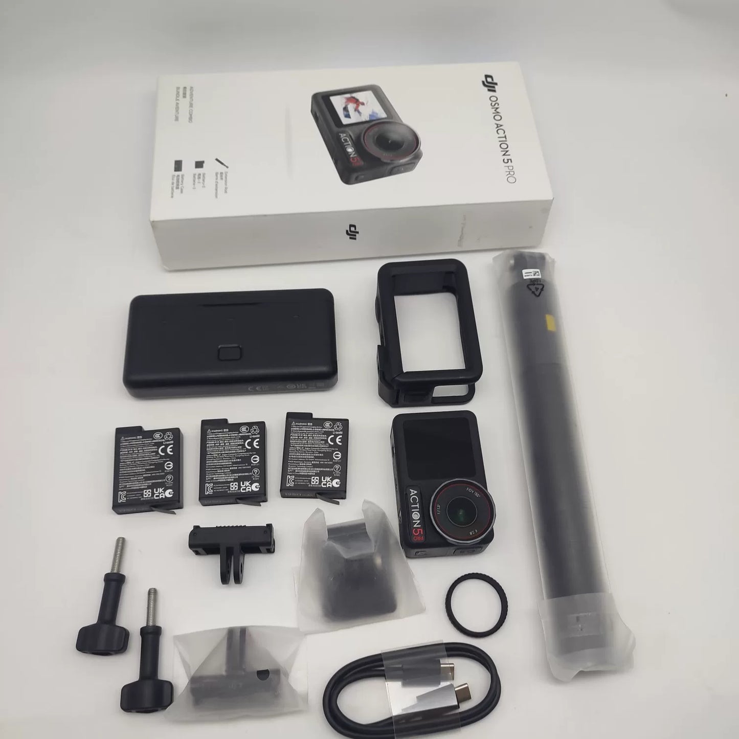 99% New (Mint) DJI Action 5 Pro Fly & Shoot Combo with DJI Care Refresh