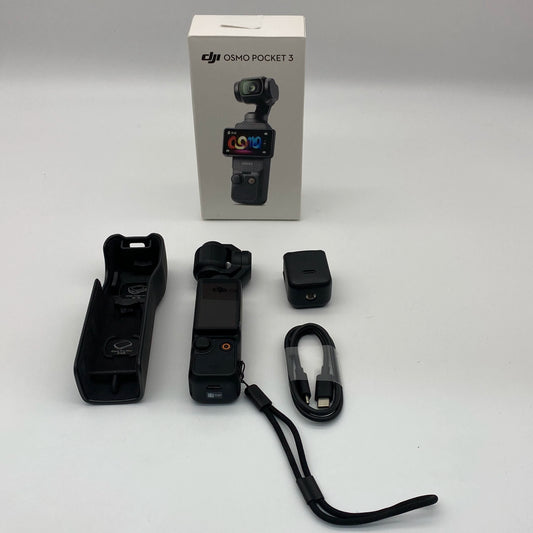 DJI Osmo Pocket 3 with Care Refresh - Excellent (95% New)