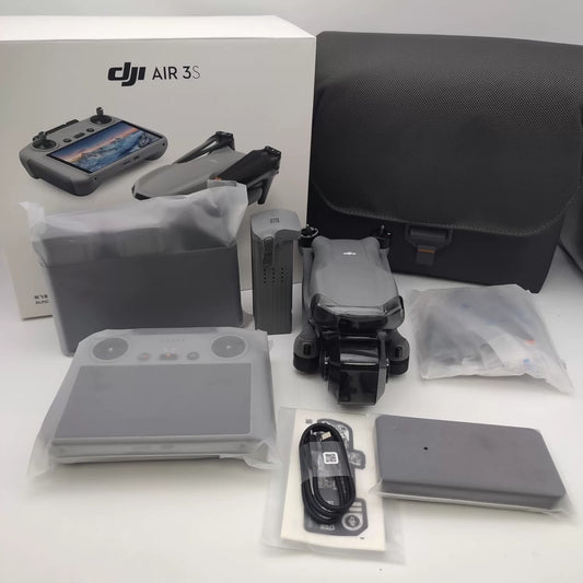 Brand New DJI Air 3s with RC2 Screen Remote Fly More Combo