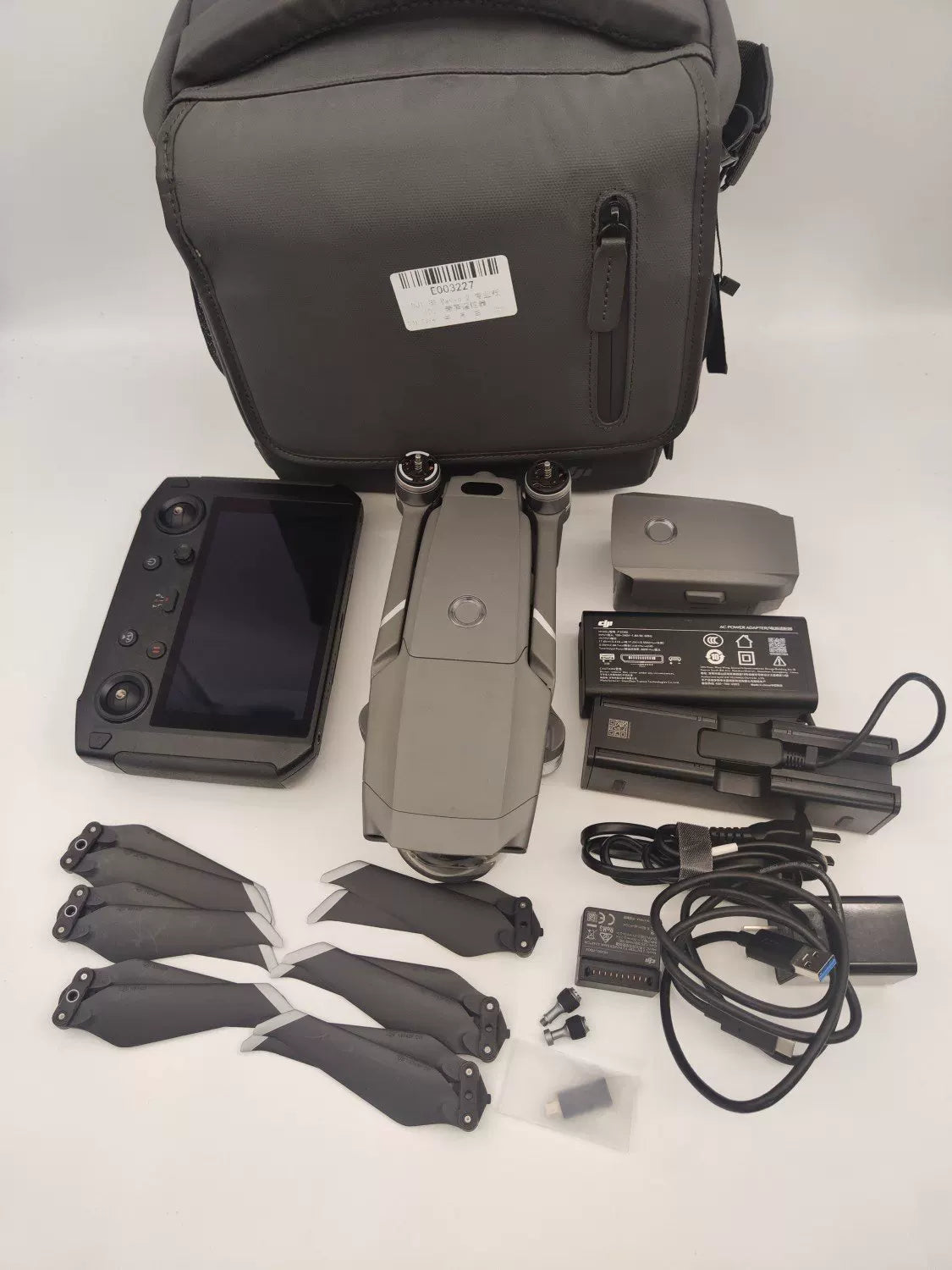 95% New (Like New) DJI Mavic 2 with Screen Fly More Combo (1st Gen Black Remote Controller)
