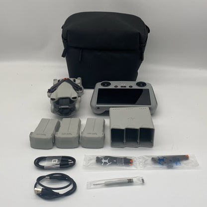 DJI Mini 3 with Screen Remote Fly More Combo - Excellent (95% New)