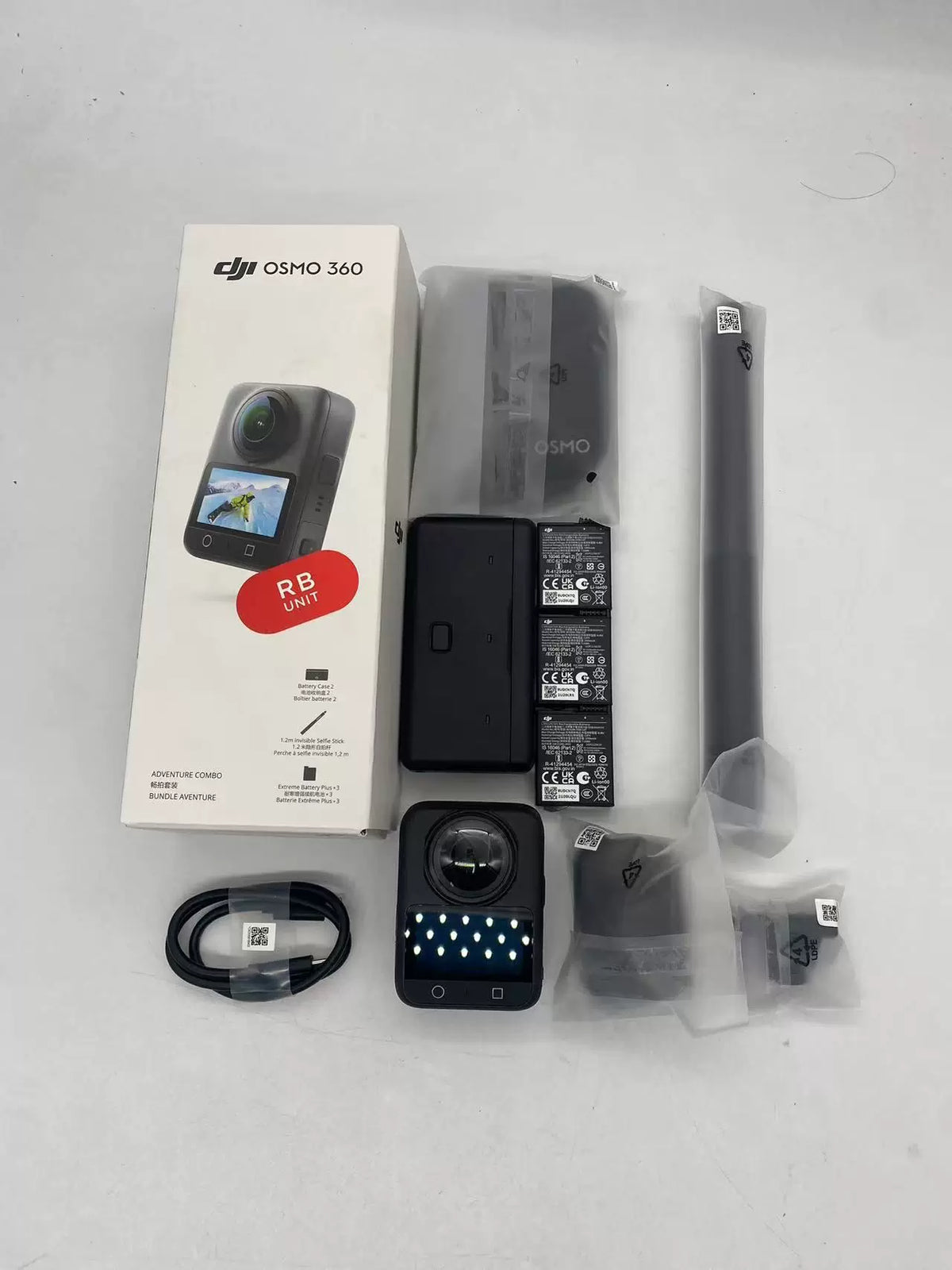 99% New (Mint) DJI Osmo 360 Adventure Combo – photo 1
