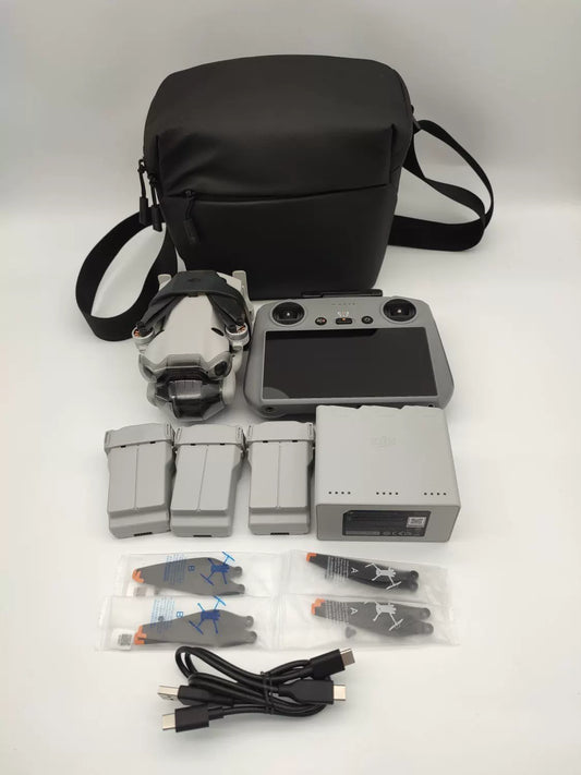DJI Mini4pro with Screen, Extended Battery Fly More Combo with DJI Care Refresh