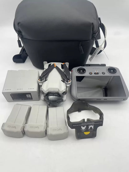 90% New (Excellent) DJI mini4 Pro Screen Remote, Standard Battery Fly More Combo