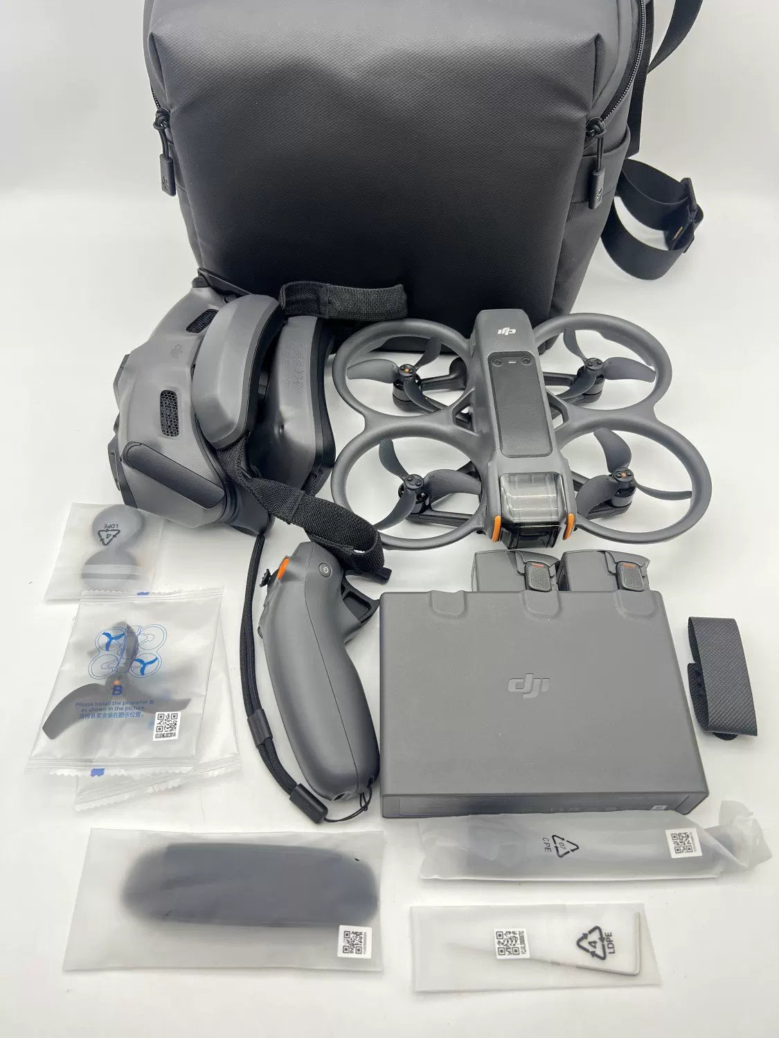 99% New (Mint) DJI Avata 2 Fly More Combo with DJI Care Refresh Full Box & Manual