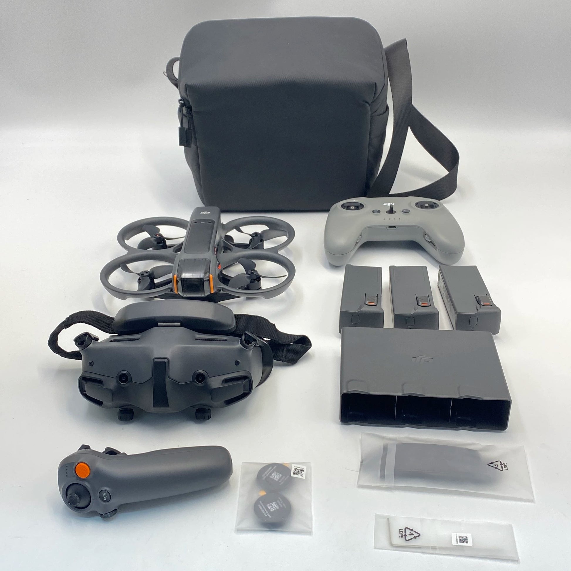 DJI Avata 2 Fly More Combo with Care Refresh Top Package - Excellent (95% New)