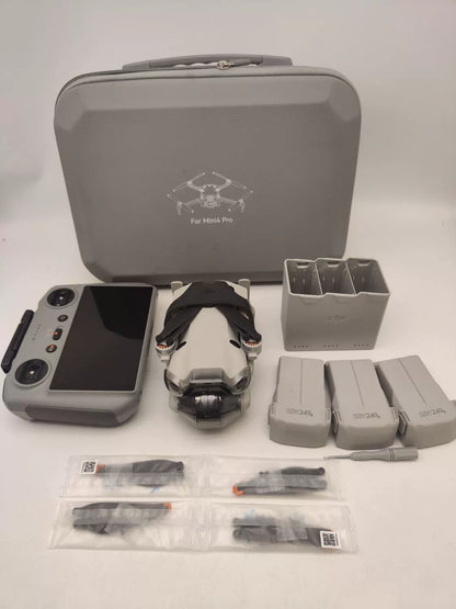 95% New (Like New) DJI mini4pro with Screen Fly More Combo