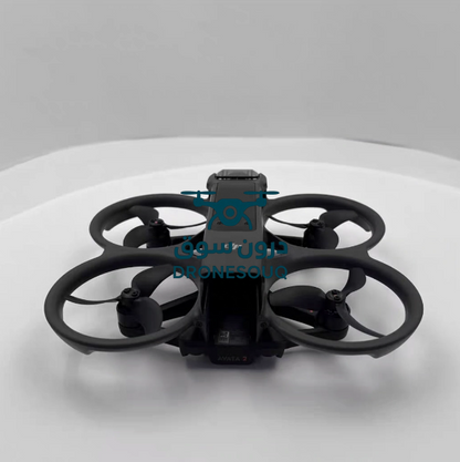 DJI Avata 2 (طائرة بدون طيار فقط)، طائرة بدون طيار FPV مزودة بكاميرا 4K، تجربة طيران غامرة، واقي مروحة مدمج، سهولة القلاب/اللف، مجال رؤية واسع للغاية 155 درجة، متوافقة مع RC Motion 3، متوافقة مع معرف جهاز التحكم عن بعد FAA 